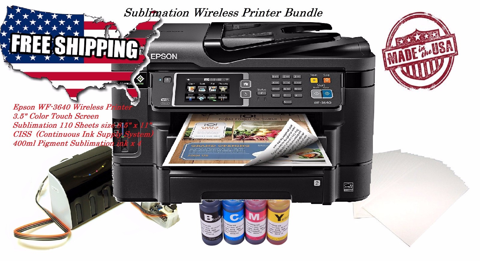 sublimation ink hp envy